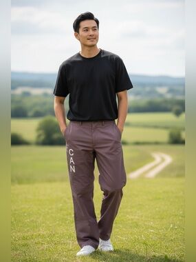 Men’s Lululemon Team Canada Carpenter/Cargo Pants Dusty Mauve-Size 33 x32 NWOT